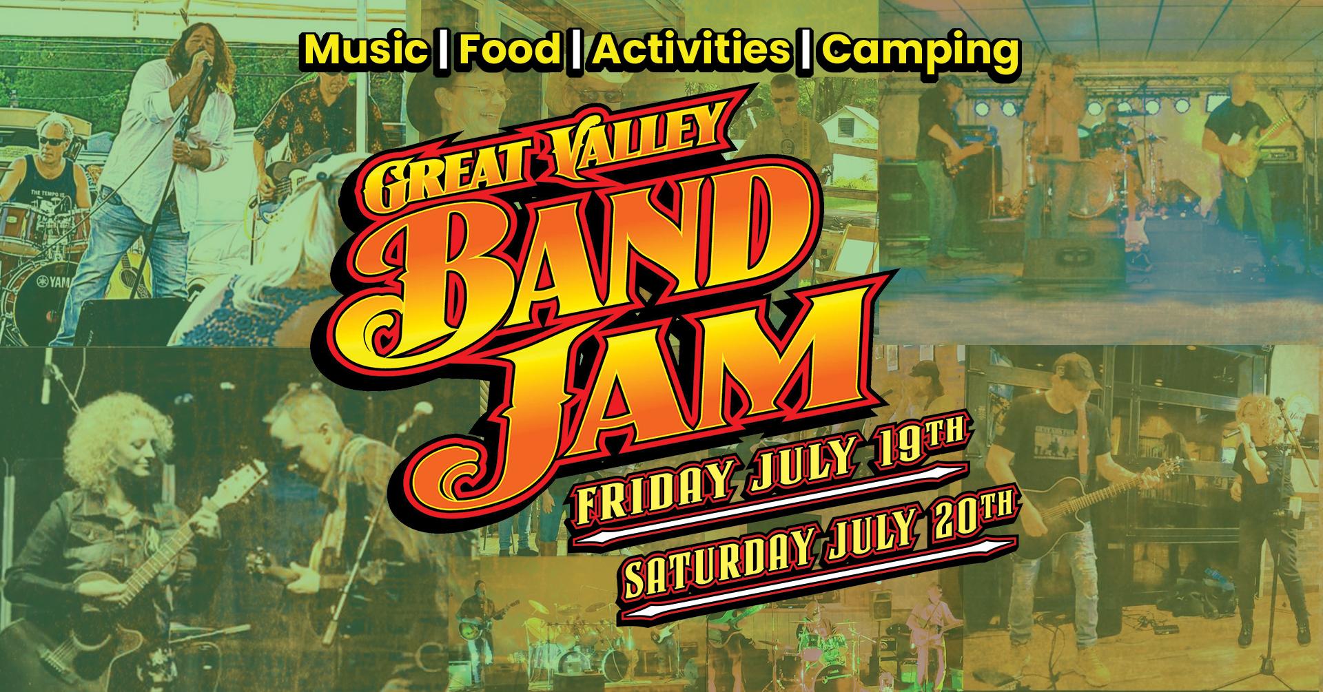 Great Valley Band Jam 2024 banner