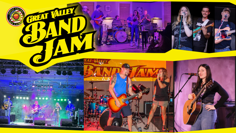 Banner for the 2026 Great Valley Band Jam